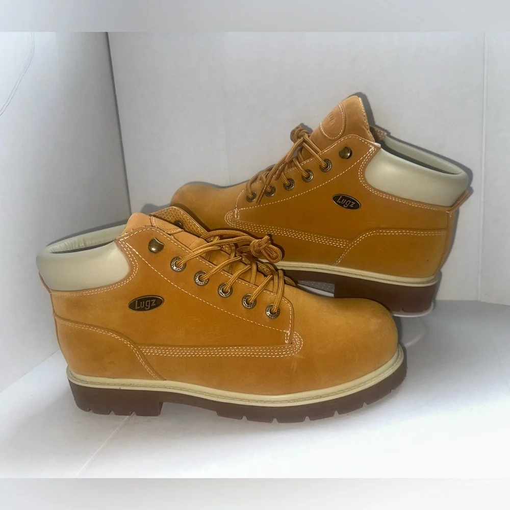 Lugz Drifter LX boots, a work model for men size10.5